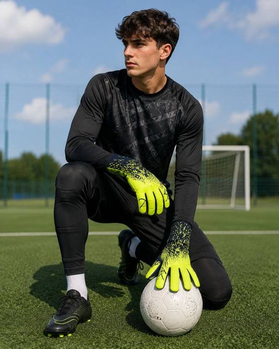 GOL Soccer Neon Phantom Gloves