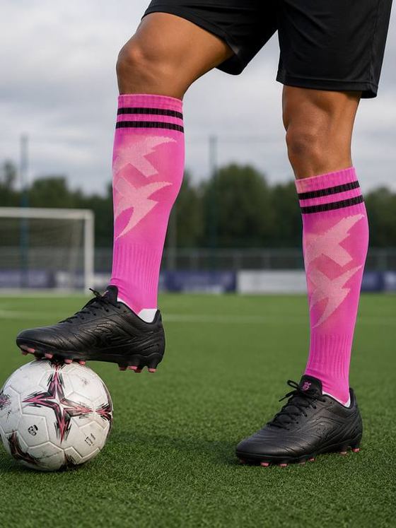 GOL Soccer Pink Pulse Socks