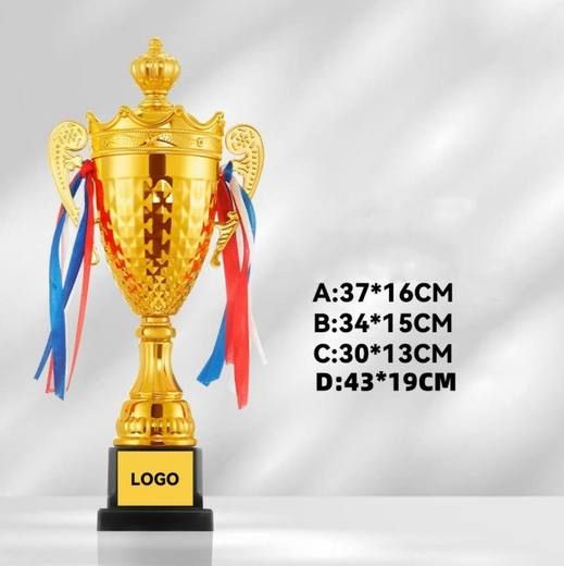 Model GX2 soccer trophy