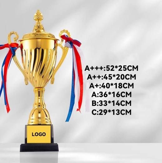 Model 140 soccer trophy