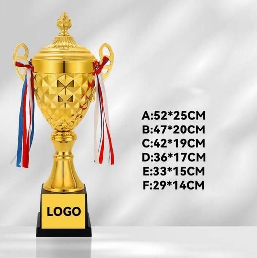 Model 7708 soccer trophy