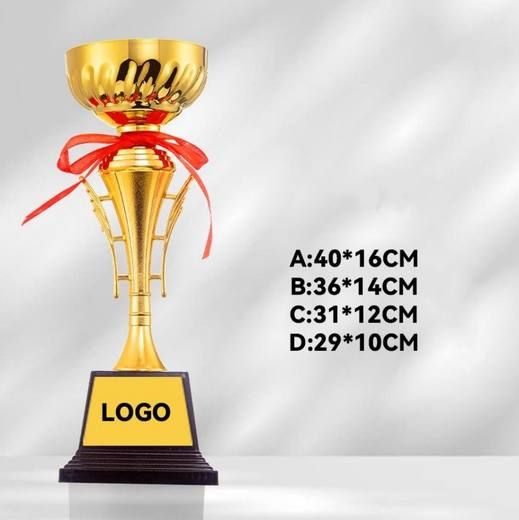 Model 911 soccer trophy