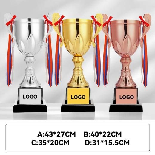Model 9902 soccer trophy