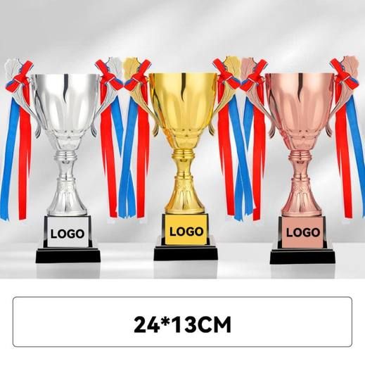 Model 9904 soccer trophy