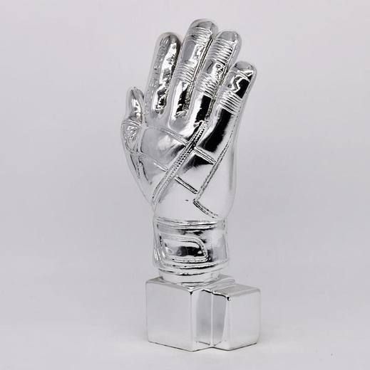 Silver Glove soccer trophy